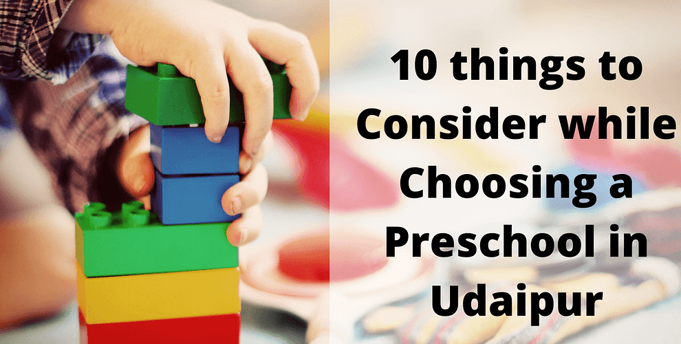 Preschool in Udaipur